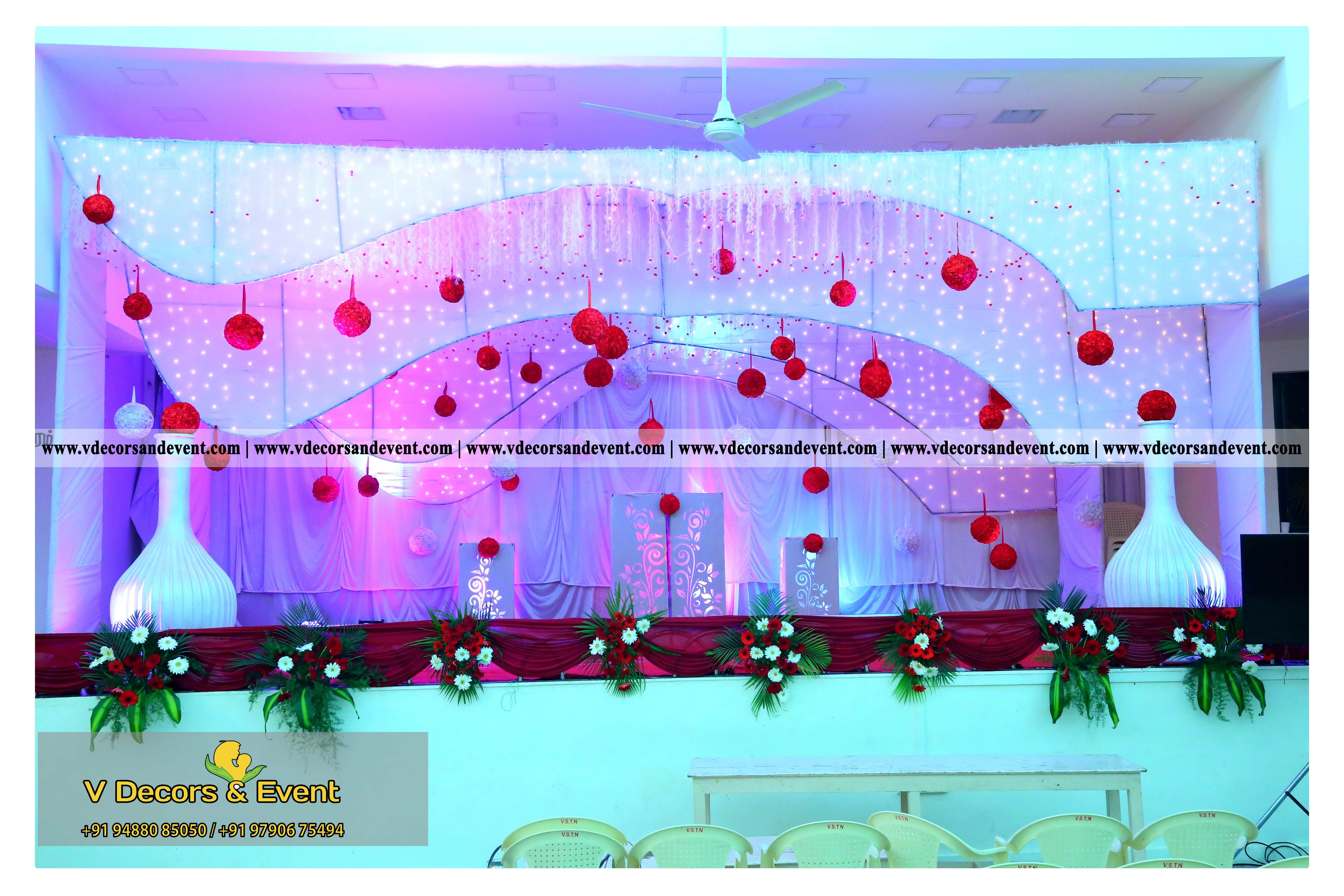latest event decoration Vel Sokkanathan Thirumana Nilayam